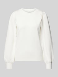 Gebreide pullover met pofmouwen, model 'Tamana Rachelle' van MSCH Copenhagen - 25