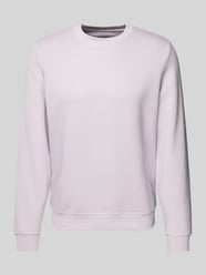 Sweatshirt mit Label-Stitching von MCNEAL Lila - 43