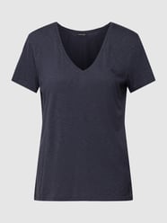 T-Shirt mit V-Ausschnitt von Superdry Blau - 12