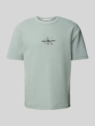 T-Shirt mit Rundhalsausschnitt von Calvin Klein Jeans Grau - 39
