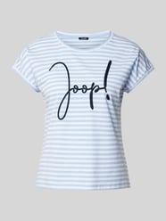 T-shirt met labelstitching, model 'Teri' van JOOP! - 26