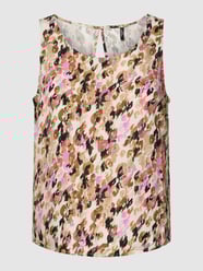 PLUS SIZE tanktop met dierenprint, model 'EASY' van Vero Moda Curve Beige - 10