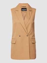 Blazer mit Pattentaschen Modell 'TALLY' von Pieces Beige - 30