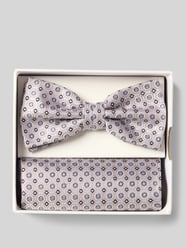 Strikje en pochet in set van zuivere zijde van Prince Bowtie Beige - 46