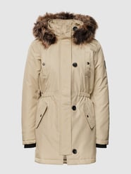 Parka z kołnierzem ze sztucznego futra model ‘ONLIRS’ od Only Beżowy - 22
