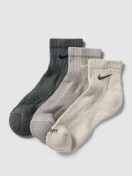Sokken per 3 paar verpakt van Nike Grijs - 11