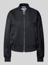 Regular Fit Blouson im Aviator-Stil aus glänzendem Twill von Marc O'Polo - 41