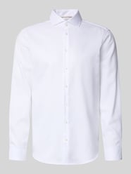 Regular Fit Businesshemd aus Baumwolle mit Haifischkragen von Jake*s - 27