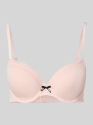 Biustonosz z push up model „UNIQUE” od HUGO Fuksjowy - 20