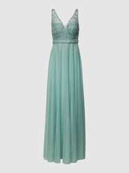 Abendkleid mit floralen Stickereien von TROYDEN COLLECTION - 20