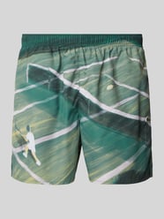 Regular fit korte broek met labelbadge van Lacoste - 11