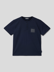T-Shirt mit Brusttasche von Tom Tailor Blau - 8