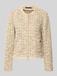 Blazer met ronde hals van Betty Barclay Beige - 34
