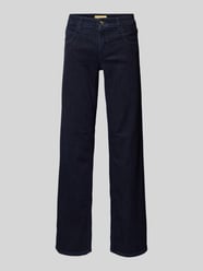 Wide Leg Jeans mit seitlichen Eingrifftaschen Modell 'TESS' von Cambio Blau - 12