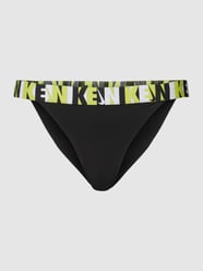 Bikinibroekje met labelprint van NIKE TRAINING Zwart - 13