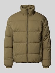 Regular fit gewatteerd jack met opstaande kraag van Tom Tailor Denim - 41