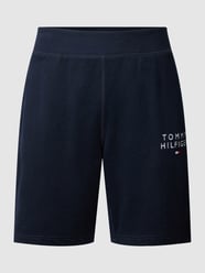 Sweatshorts met steekzakken opzij van Tommy Hilfiger Blauw / turquoise - 46