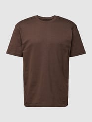 T-Shirt aus Baumwolle mit Rundhalsausschnitt von Jack & Jones Braun - 31