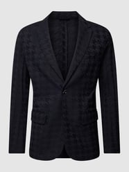 2-Knopf-Sakko mit Allover-Muster von Emporio Armani Blau / Türkis - 28