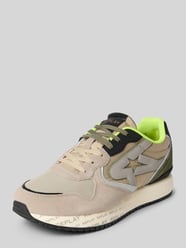 Ledersneaker mit Label-Badge Modell 'FIBER' von Replay Beige - 16