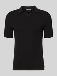 Slim Fit Poloshirt mit Strukturmuster von REVIEW - 42