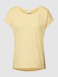 T-shirt met ronde hals van Vila Geel - 48