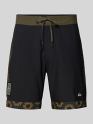 Regular Fit Badehose mit Logo-Patch Modell 'Nomad' von Quiksilver - 9