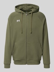 Bluza rozpinana z kieszenią kangurką od Under Armour - 13