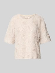 Regular Fit T-Shirt mit floralem Allover-Besatz Modell 'Chuck' von FREE/QUENT - 33