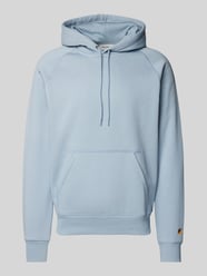 Hoodie mit Label-Stitching von Carhartt Work In Progress Blau - 4