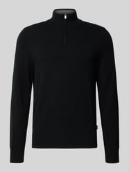 Regular fit schipperstrui van een mix van scheerwol en kasjmier, model 'HEMARLO' van BOSS - 11