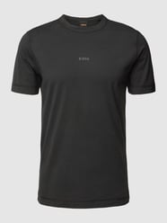 T-Shirt mit Label-Detail Modell 'Tokks' von BOSS Orange Grau - 10