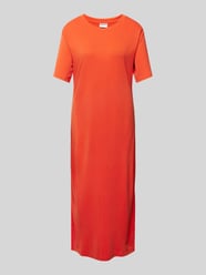 T-Shirt-Kleid mit Rundhalsausschnitt von Jake*s Casual Orange - 32