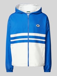 Blouson mit Label-Badge von Lacoste Blau - 4