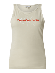 PLUS SIZE Top aus Baumwolle  von Calvin Klein Jeans Plus Weiß - 25