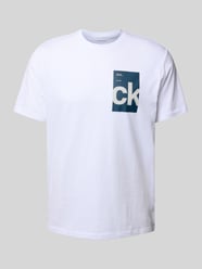 T-Shirt mit Label-Print von Calvin Klein Jeans - 18