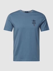 T-Shirt mit Motiv-Stitching von Aeronautica Militare Blau - 10