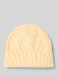 Regular fit muts met wol in gebreide look van Christian Berg Woman - 46