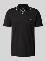 Regular fit poloshirt met logostitching en polokraag van Christian Berg Men - 34