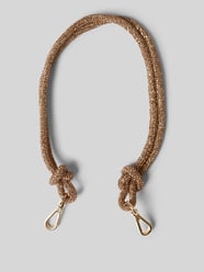 Strap mit Ziersteinbesatz von Weat Gelb - 22