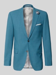 Slim fit 2-knoops colbert van viscosemix van Carl Gross - 5