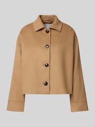 Relaxed Fit Jacke mit Woll-Anteil und Umlegekragen von Jake*s Collection - 9
