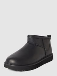 Boots met labelpatch, model 'CLASSIC ULTRA MINI' van UGG Grijs / zwart - 8
