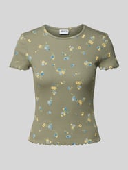 T-shirt met geschulpte zoom van Jake*s Casual - 1