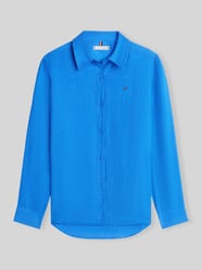 Bluzka z długim rękawem z czystego lnu o kroju relaxed fit od Tommy Hilfiger - 25