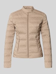 Steppjacke mit Logo-Muster Modell 'NEW VONA' von GUESS Beige - 14
