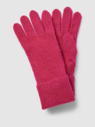 Handschuhe mit Label-Detail von Marc O'Polo Pink - 9