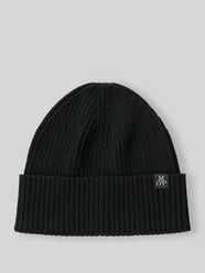 Mütze mit Label-Patch von Marc O'Polo - 6