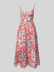 Abendkleid mit Karree-Ausschnitt Modell 'LILAH' von Bardot Pink - 40