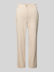 Regular Fit Chino mit verkürztem Schnitt Modell 'Sue' von TONI Beige - 7